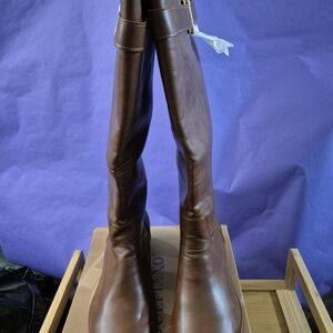 Brown Knee-High Boots Size 11